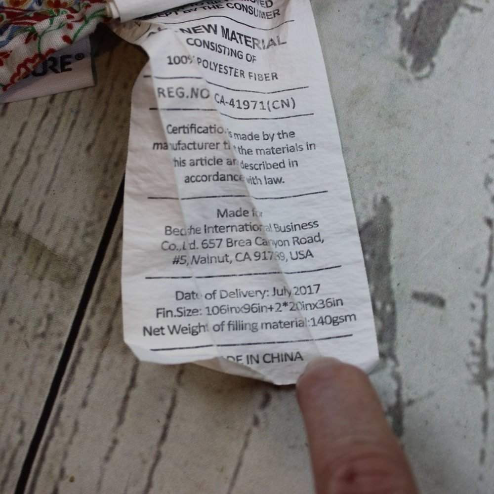 Bohemia Paisley King Quilt BoHo Bedspread - Picture 5 of 6